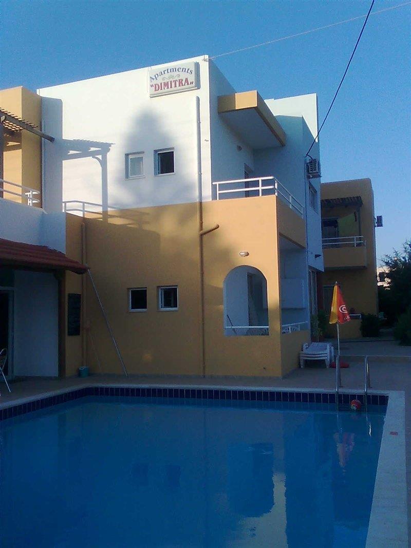 Dimitra Apartments Gouves Exterior foto