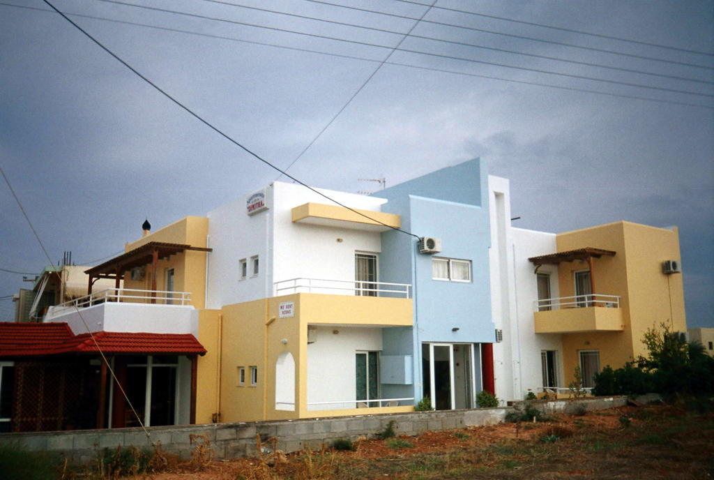 Dimitra Apartments Gouves Exterior foto